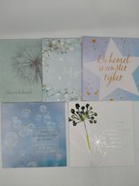 Condoléances bébé - carte funéraire - carte de vœux - Hallmark - ensemble de 5