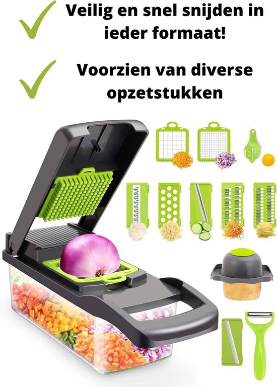 V&P Multi Functionele Mandoline Keukensnijder Groentesnijder