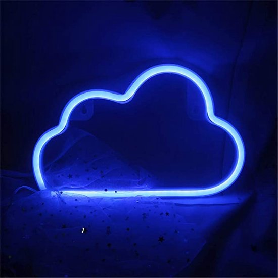 Enseigne néon nuage - lampe néon - décoration chambre - déco chambre -  chambre -... | bol