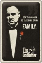 Wandbord Movie - The Godfather Family