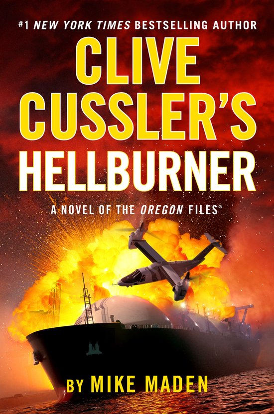 The Oregon Files- Clive Cussler's Hellburner - cover