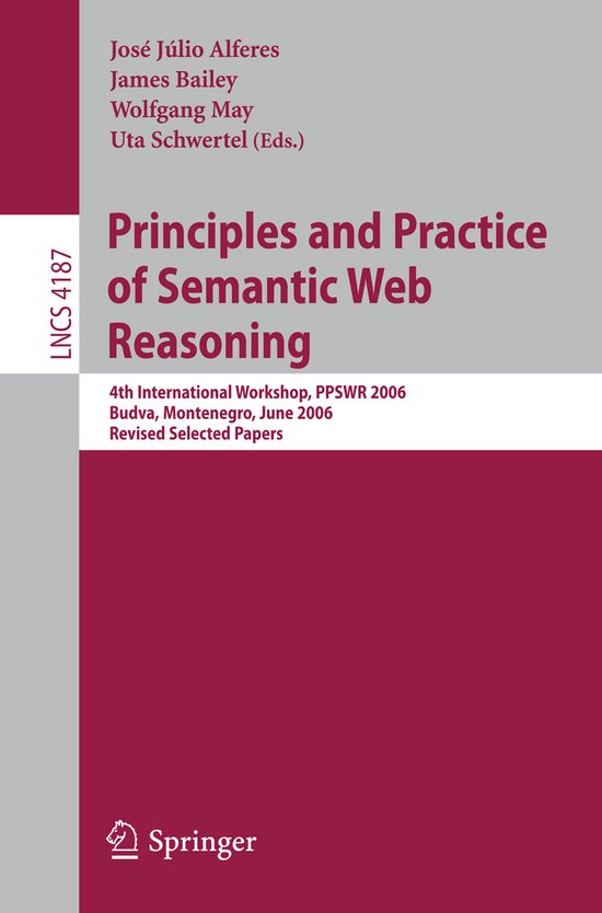 Principles and Practice of Semantic Web Reasoning - cover