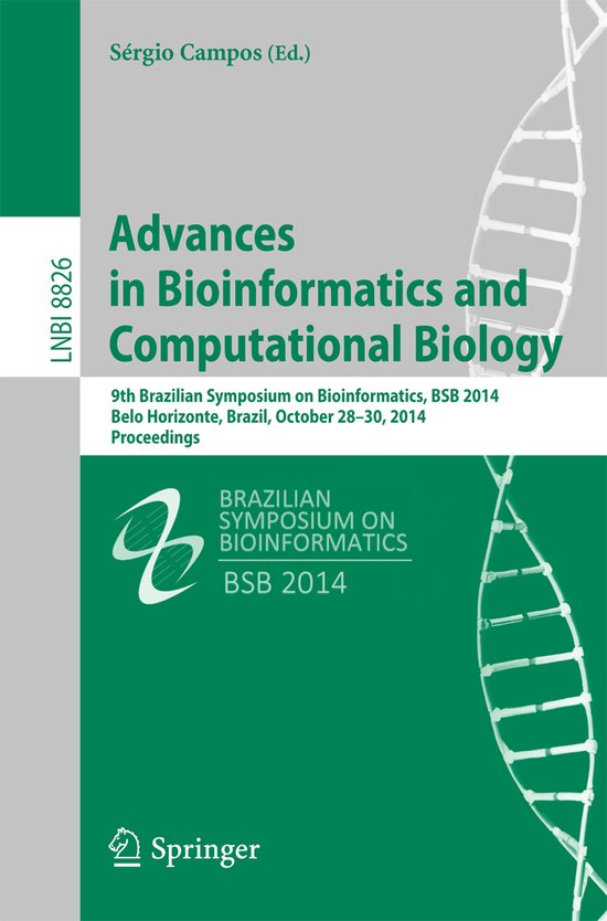 Lecture Notes in Computer Science8826- Advances in Bioinform ... - cover