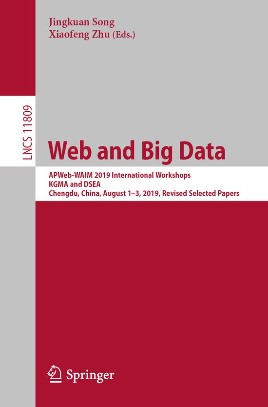 Lecture Notes in Computer Science11809- Web and Big Data - cover