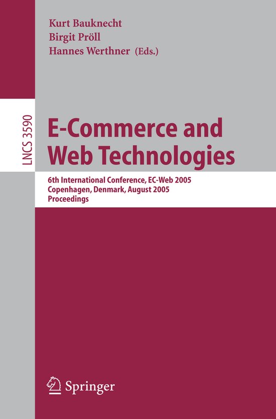 E-Commerce and Web Technologies - cover