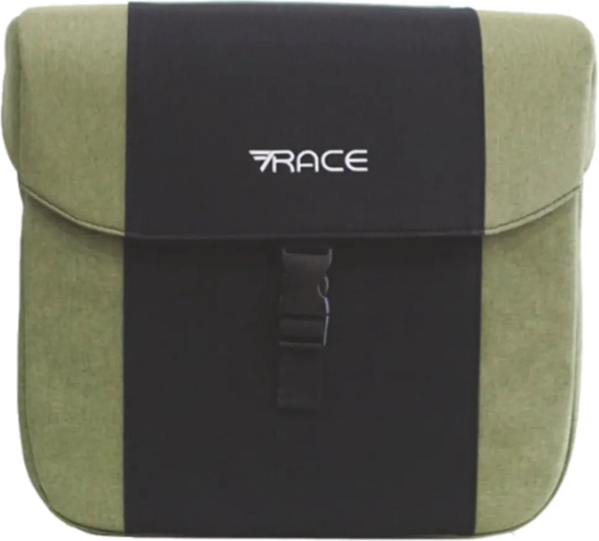 Fietstas Vrace Dubbel Bilbao Black/Green