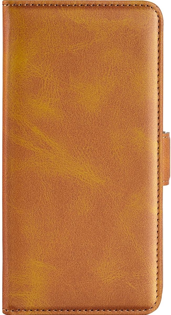 Mobigear Telefoonhoesje geschikt voor Nokia G11 Plus Hoesje | Mobigear Slim Magnet Bookcase Portemonnee | Pasjeshouder voor 3 Pasjes | Telefoonhoesje voor Pinpas / OV Kaart / Rijbewijs - Cognac