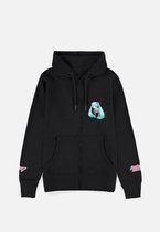 Hatsune Miku Hatsune Miku Dames Vest met capuchon - zwart - M
