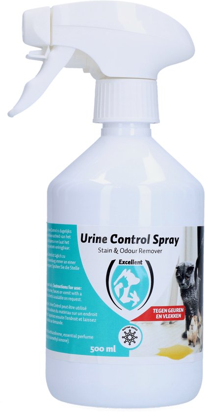 Excellent spray de contrôle de l'urine - Enlève facilement les taches et les odeurs d'urine - Convient aux chiens - 500 ml