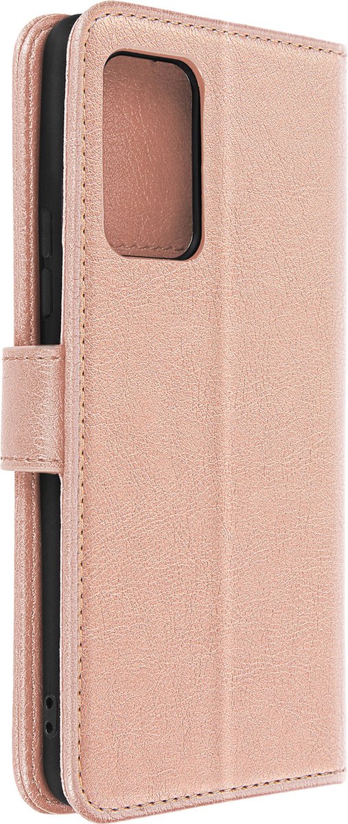 Geschikt voor Samsung Galaxy A53 5G Bookcover Video Support Functie roze