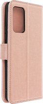 Geschikt voor Samsung Galaxy A53 5G Bookcover Video Support Functie roze