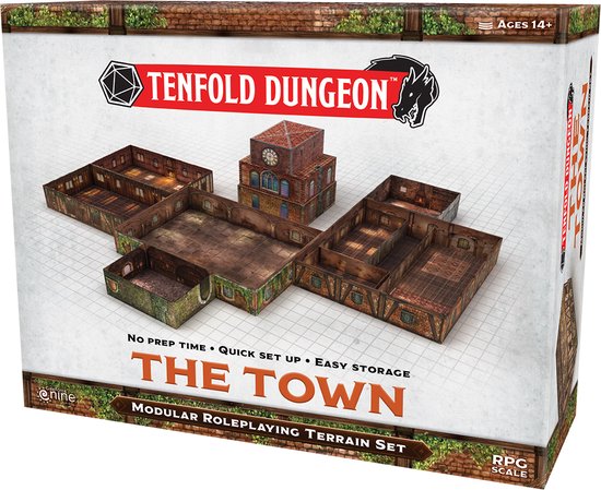 Afbeelding van het spel Tenfold Dungeon: The Town