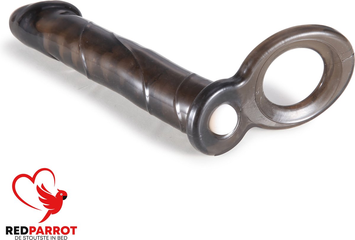 Goedkoopste Vibrerende strap-on | Double pleasure | Dubbele penetratie vibrator | Voorbindpenis | 15CM | Intens orgasme voor hem en haar