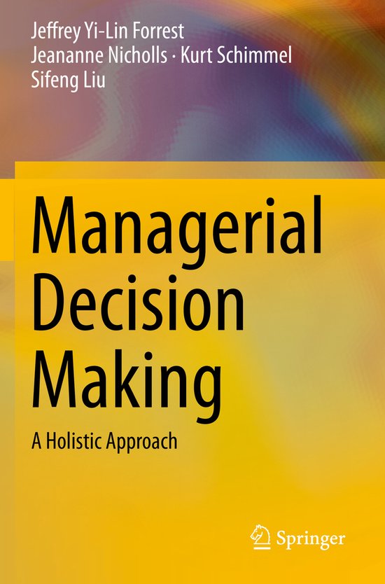 Managerial Decision Making - cover