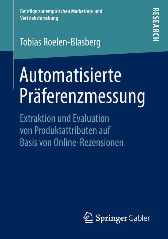 Automatisierte Praeferenzmessung - cover