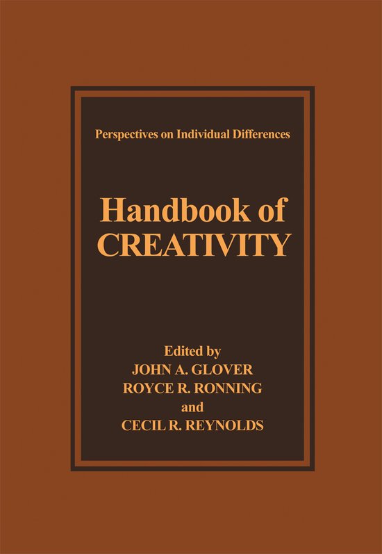 Handbook of Creativity - cover