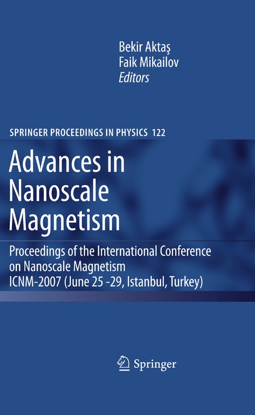 Advances in Nanoscale Magnetism - cover