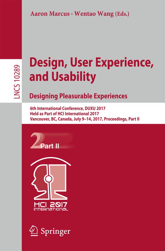Design, User Experience, and Usability: Theory, Methodology, ... - cover