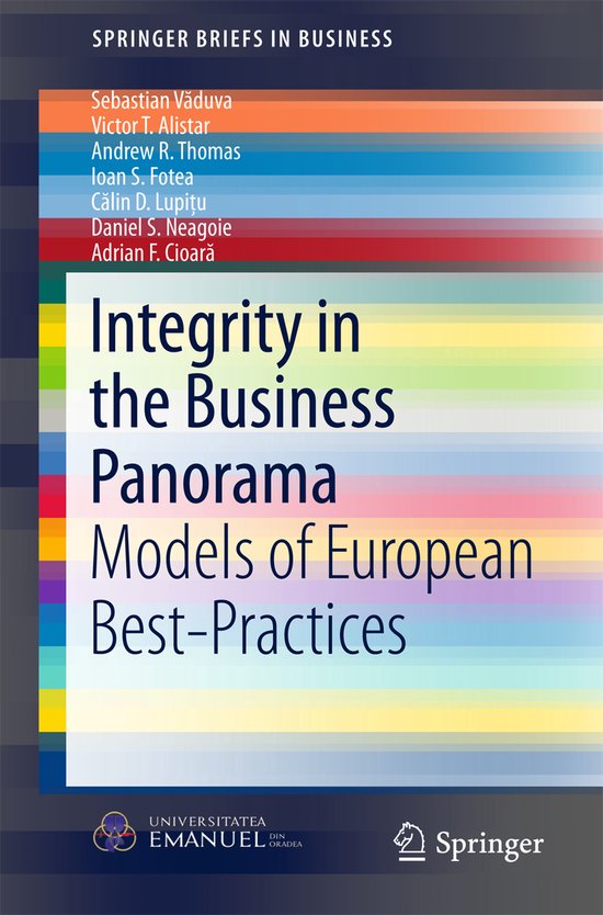 Integrity in the Business Panorama - cover