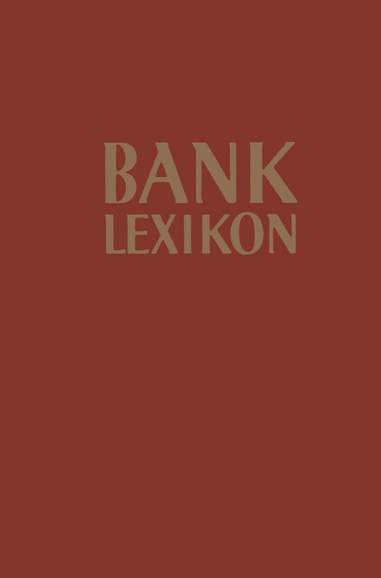 Bank-Lexikon