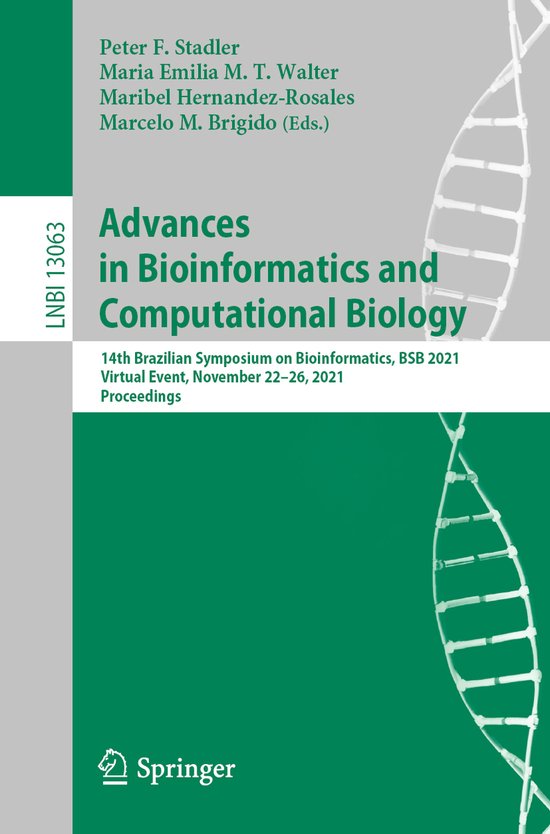 Lecture Notes in Computer Science13063- Advances in Bioinfor ... - cover