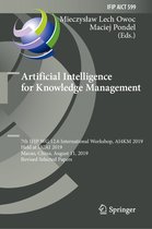 IFIP Advances in Information and Communication Technology- Artificial Intelligence for Knowledge Management