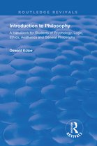 Routledge Revivals- Introduction to Philosophy