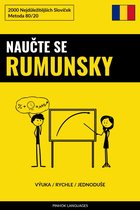 Naučte Se Rumunsky - Výuka / Rychle / Jednoduše