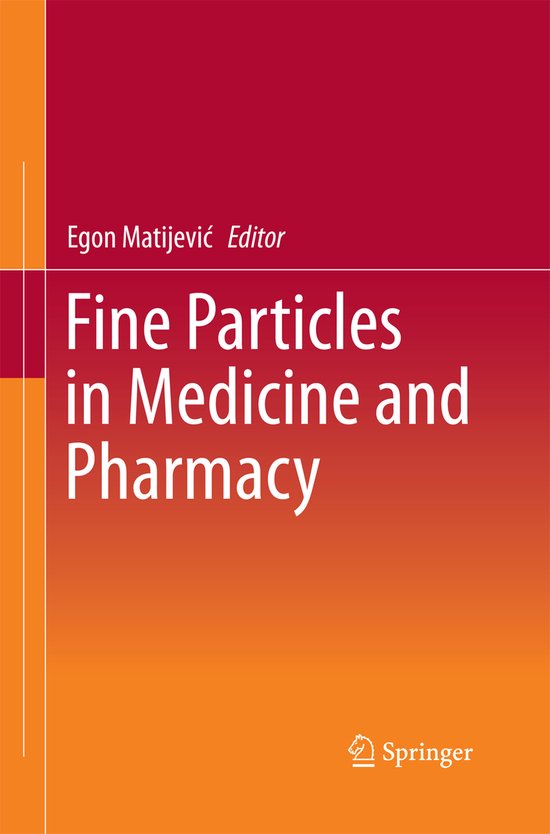 Fine Particles in Medicine and Pharmacy - cover