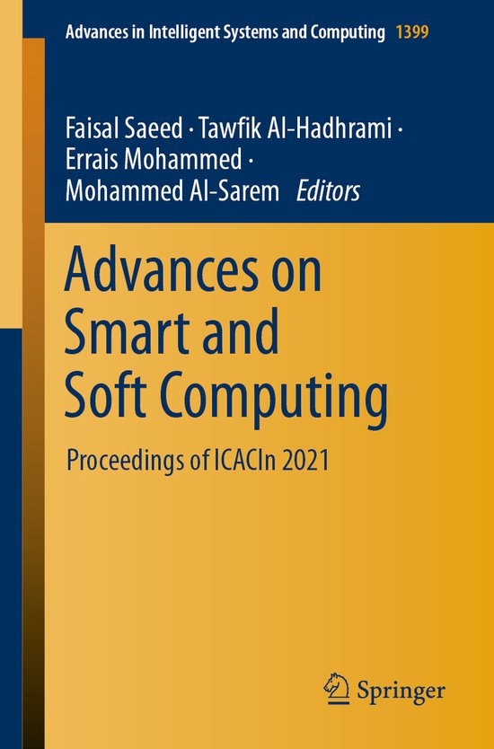 Advances in Intelligent Systems and Computing1399- Advances  ... - cover
