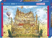En haut - Puzzle 2000 Teile