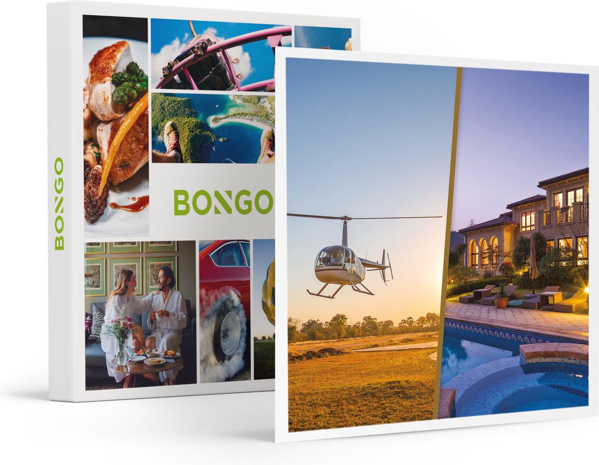 Bongo Bon -Helikoptervlucht, Segwayrit En Overnachting In Een Hotel Met Wellness- Cadeaukaart