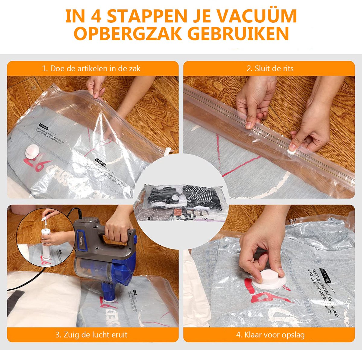 Vacuumzakken dekbed – So Clever Vacuumzakken dekbed – So Clever