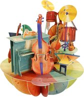 3D kaart Muziek - Santoro London Pirouettes