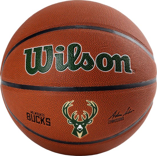 Wilson NBA Team Alliance Milwaukee Bucks - basketbal - groen