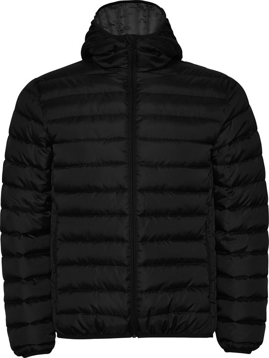 Gewatteerde jas met donsvulling Zwart model Norway merk Roly maat XL