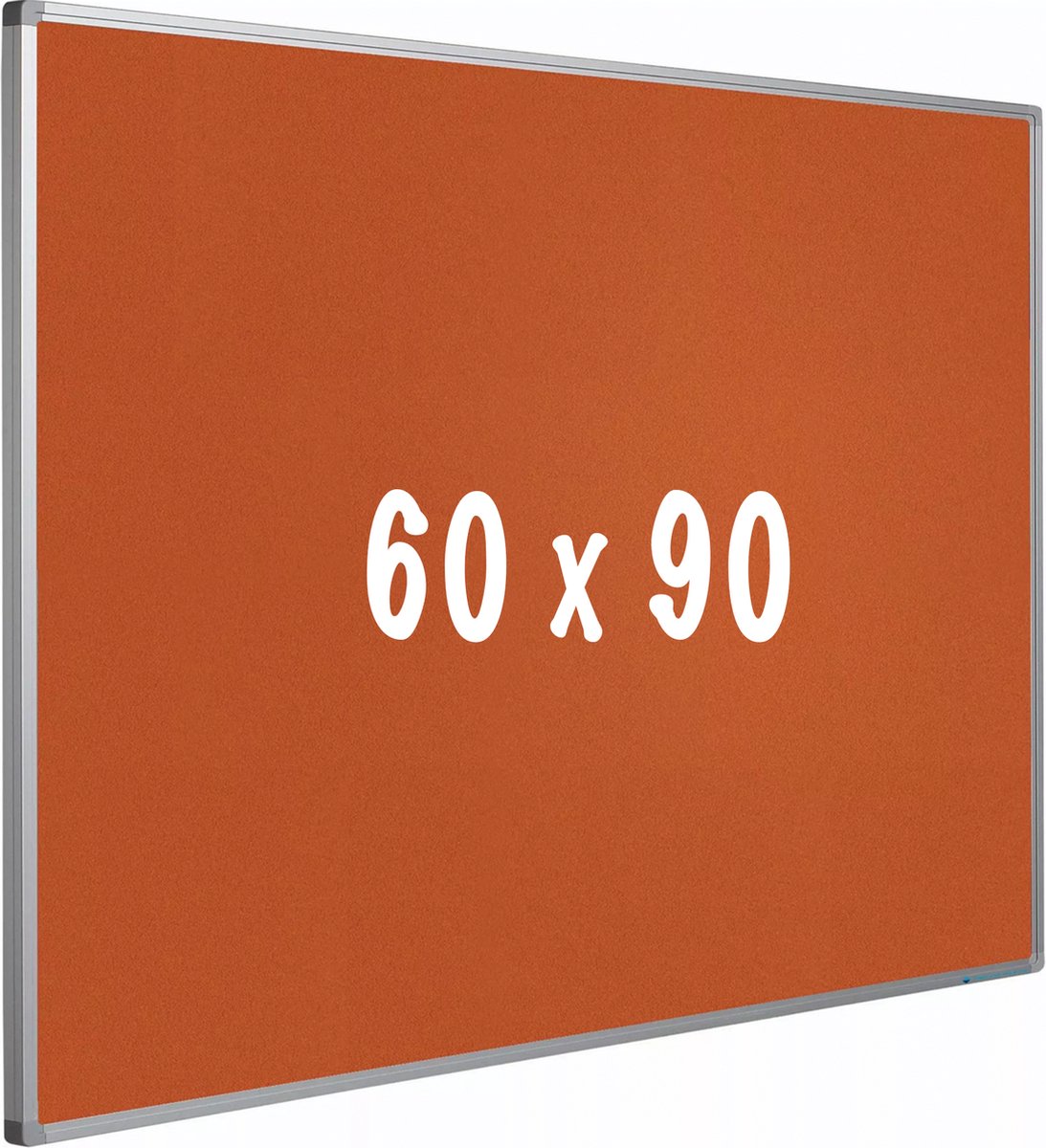 Bi-Office Kurkbord Ayda met aluminium frame, 90x60cm