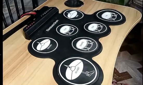 Gear4music JDD200 Junior Elektronisch Drumstel voor Kinderen met Mesh Pads
