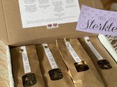 TeaFreaks - Thee - Beterschap - Sterkte - Losse thee en chocolade - Cadeau in de brievenbus