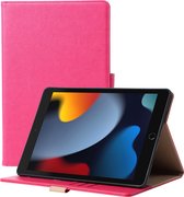 Phreeze Tablethoes - Geschikt voor iPad 2022 10e Generatie - 10.9 Inch - Luxe Lederen Hoesje - Ingebouwde Standaard met Kaarthouders - Hoesje met Magnetische Sluiting - Beschermhoes - Roze