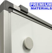 Whiteboard Deluxe - Geëmailleerd staal - Weekplanner - Maandplanner - Jaarplanner - Magnetisch - Wit - Nederlandstalig - 60x90cm