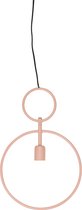 Light & Living Hanglamp Dorina - 30cm - oud roze