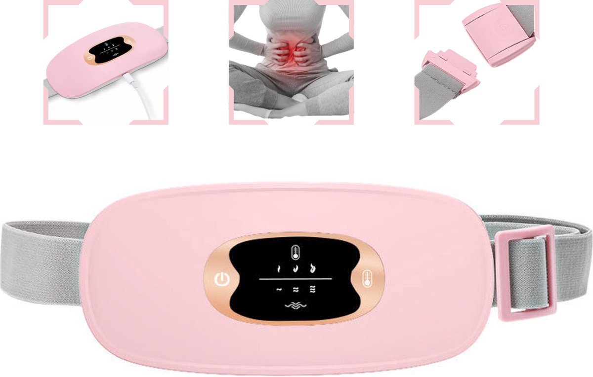 Luchtsnel® warmteband voor menstruatie en krampen Geschikt voor buik en rug
