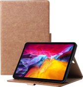 Phreeze Tablethoes - Geschikt voor iPad Pro 2020 - 11 Inch - Luxe Lederen Hoesje - Ingebouwde Standaard met Kaarthouders - Hoesje met Magnetische Sluiting - Beschermhoes - Bruin