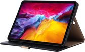 Phreeze Tablethoes - Geschikt voor iPad Pro 2020 - 11 Inch - Luxe Lederen Hoesje - Ingebouwde Standaard met Kaarthouders - Hoesje met Magnetische Sluiting - Beschermhoes - Zwart