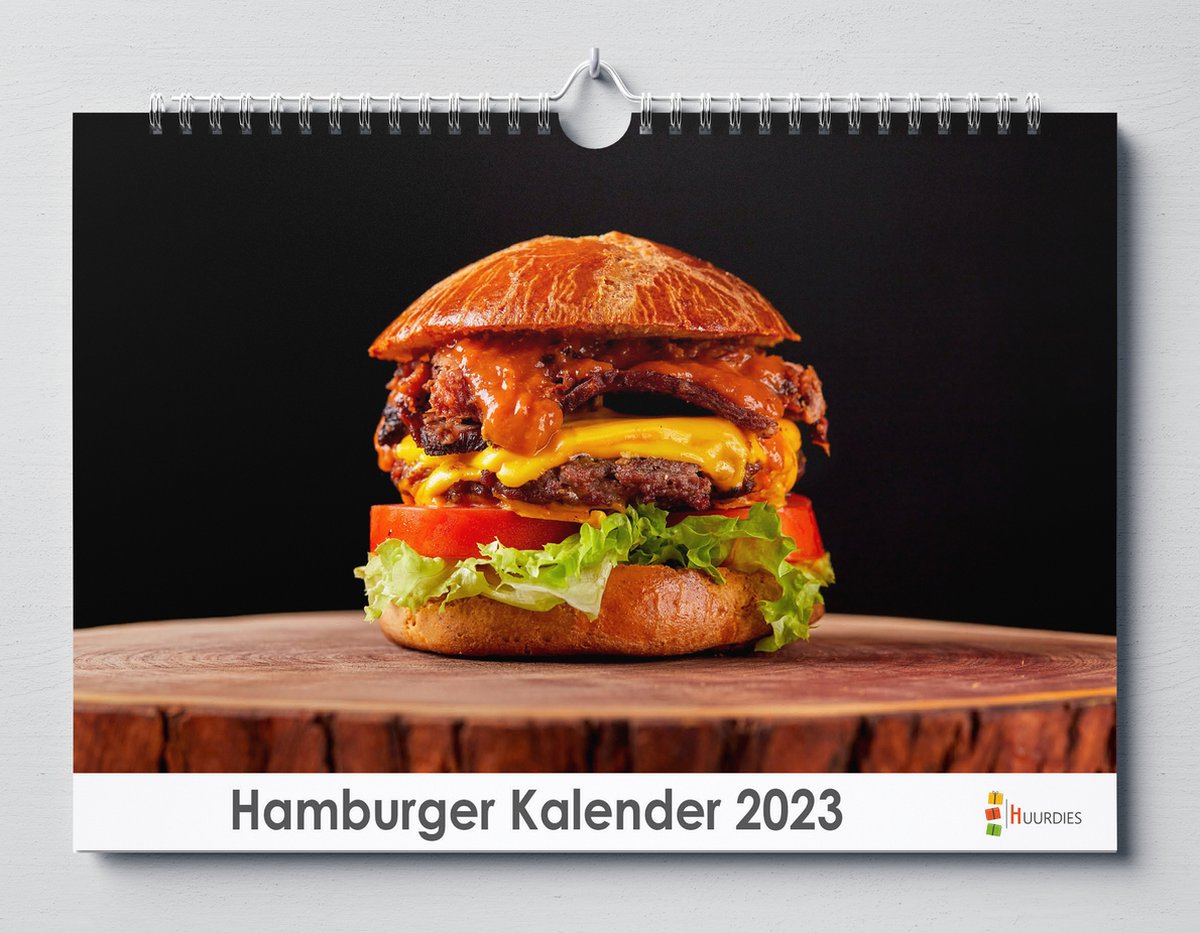 Hamburger Kalender 2023 - jaarkalender - 35x24cm - Huurdies