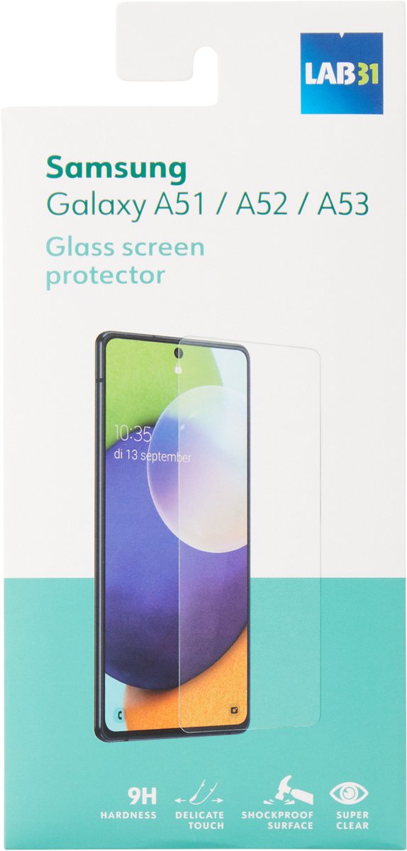 Screenprotector Glas voor Samsung Galaxy A53 - A52