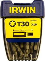 Irwin Torx T30 - 1/4”/25mm - 10 pièces - 10504356