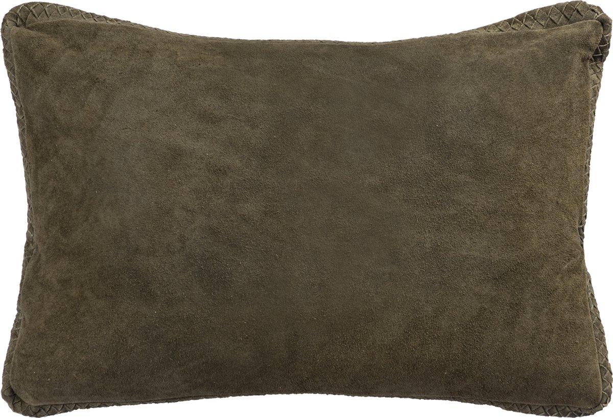 PTMD Sierkussen Suky - Groen - 60x8x40cm