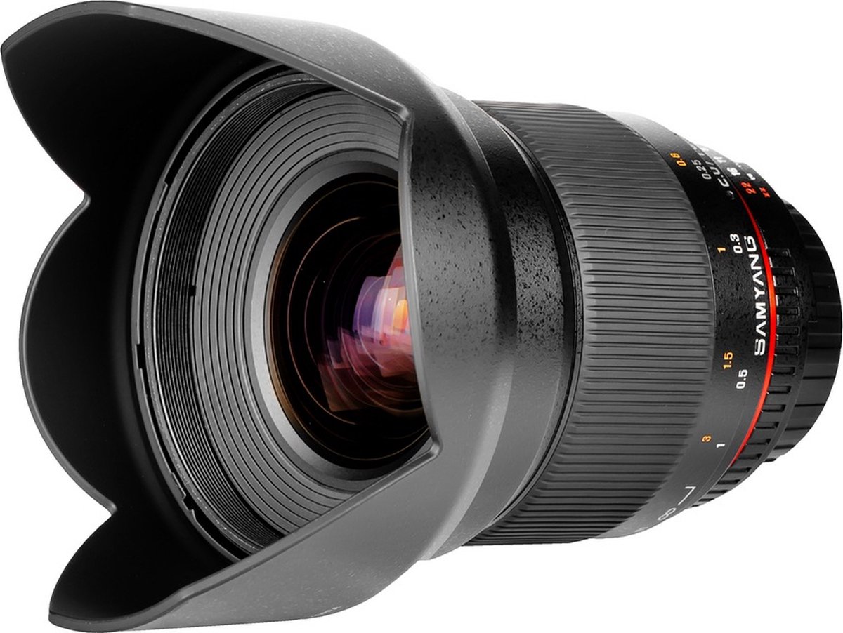 Samyang 16mm T2.2 ED AS UMC CS VDSLR - Prime lens - geschikt voor Canon M